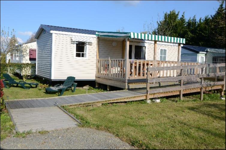 louer son mobil home - baie du Mt St Michel. 